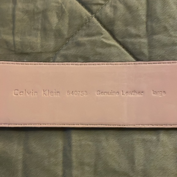 Calvin Klein FUR Vintage black pony hair wide belt size Large - Picture 11 of 13